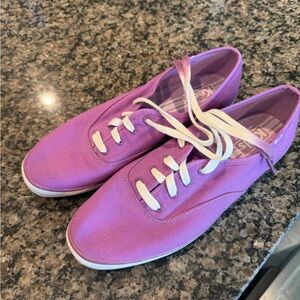 Keds Lavender Canvas Sneakers